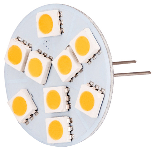 AC10-18V / DC10-30V, Extended Back-Pin T3 JC G4 LED Bulb, 1.8 Watts, 20W Equivalent, 5-Pack AC10-18V / DC10-30V, Extended Back-Pin T3 JC G4 LED Bulb, 1.8 Watts, 20W Equivalent, 5-Pack